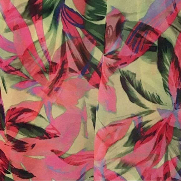 Guess by Marciano Tropical Cover up Pants Size 42 - Picture 2 of 8